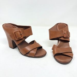 Kork-Ease Colette Avana Heeled Mules 36.5 6 Brown